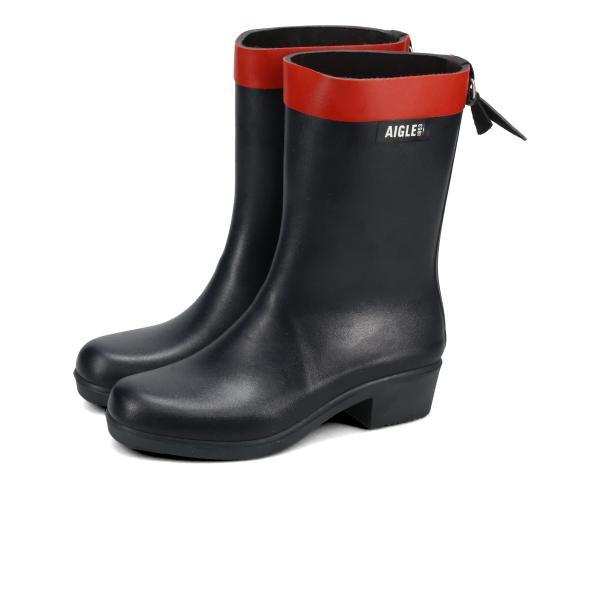 AIGLE　ミリカ　ミッド　ラバーブーツ ミリカ ミッド ラバーブーツ / ヒールミドルブーツ | エーグル