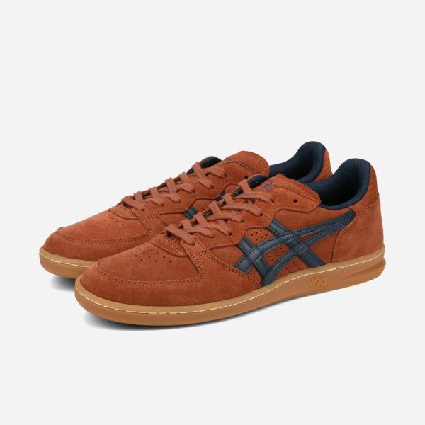 靴 asics SKYHAND OG HAY TURTOISE SHELL Asics X Hay Skyhand Og Sneakers in Chambray Blue/Tortoise