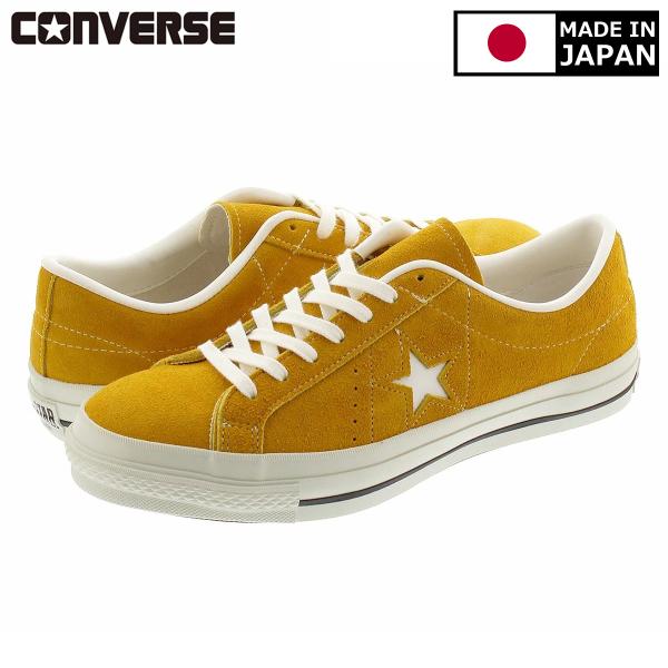 CONVERSE ONE STAR J SUEDE 【MADE IN JAPAN】【日本製】 コンバース ワンスター J スエード GOLD  35200190