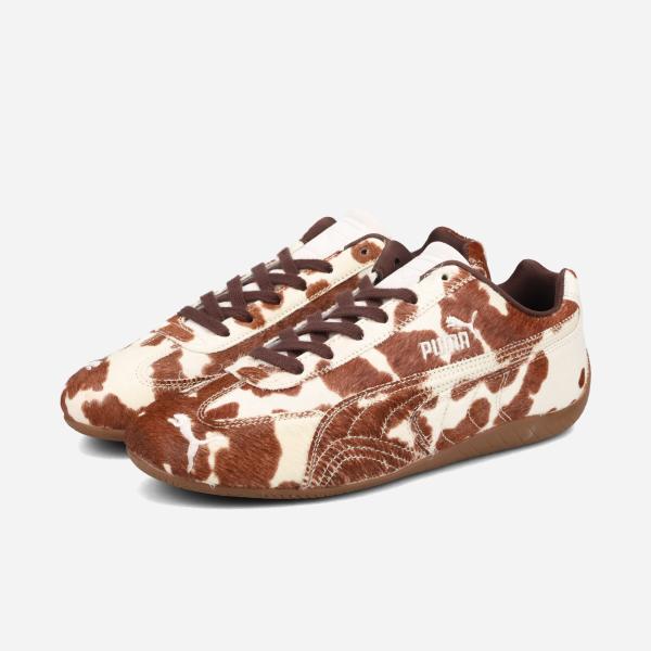 プーマ PUMA スピードキャット ブラウン 24.5センチ PUMA SPEEDCAT COW WNS プーマ スピードキャット カウ