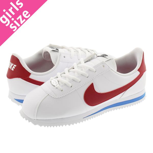 ナイキ コルテッツ 白 赤 レザー Nike Cortez Basic Sl Gs ウィメンズ 103 Clinicacampinas Com Br