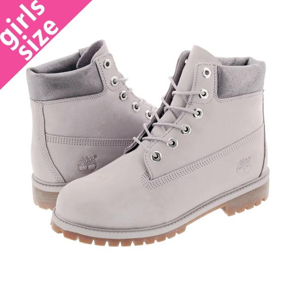 Timberland 6inch Premium Wp Boot Junior ティンバーランド 大好評です プレミアム Grey ブーツ ウォータープルーフ Light 6インチ 95q