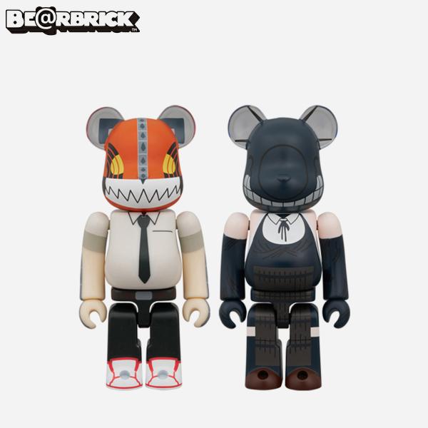MEDICOM TOY BE＠RBRICK CHAINSAW MAN＆BOMB 100％ 2PACK