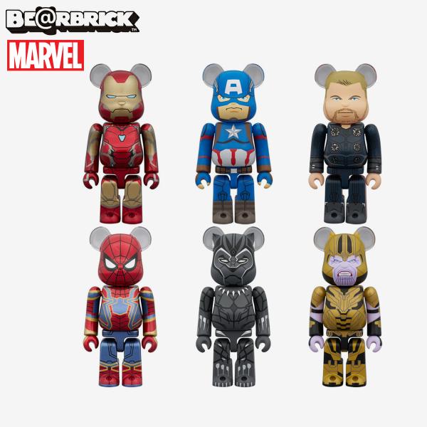 MEDICOM TOY - 【新品・未開封】ベアブリック シリーズ 43 BOX ボックス コンプリート MEDICOM TOY BE@RBRICK CHASE MARVEL INFINITY SAGA -1BOX (12個