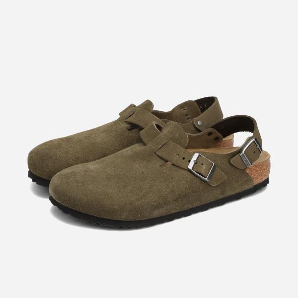BIRKENSTOCK ビルケンシュトック トキオ スエードレザー トープ　40 BIRKENSTOCK TOKIO SUEDE LEATHER 【REGULAR】 ビルケンシュトッ