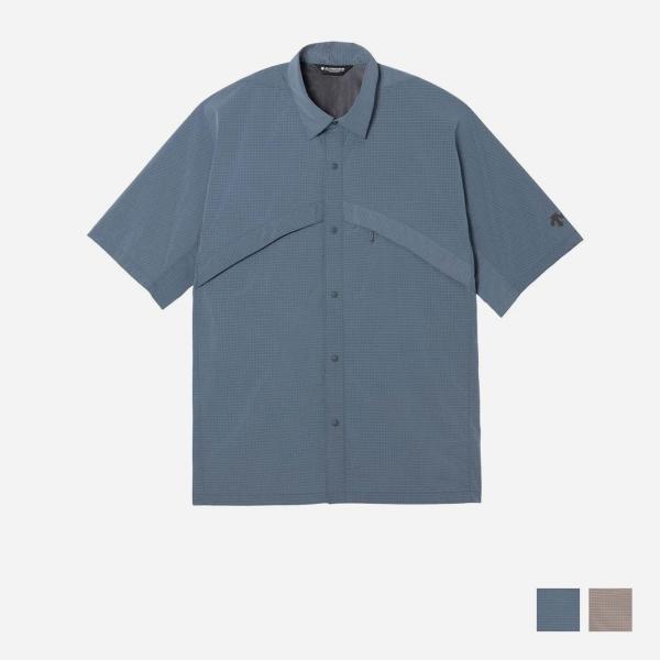 DESCENTE（デサント） DESCENTE ALLTERRAIN 81 GREYISH RIPSTOP H/S