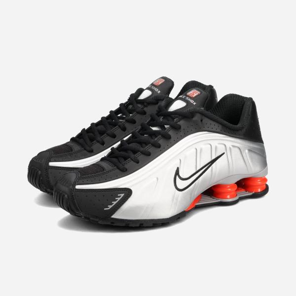 NIKE SHOX R4 ナイキ ショックス R4 メンズ METALLIC SILVER/METALLIC SILVER/BLACK/PICANTE RED シルバー HQ1988-002