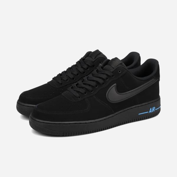 ナイキエアフォース1 AQ3662-001 27.5 NIKE AIR FORCE 1/ナイキ エア フォース 1 Black Blue HV6223