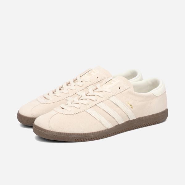 ★【極美品】アディダス ベルン ベージュ ホワイト スエード ガムソール lowtex_ig2006