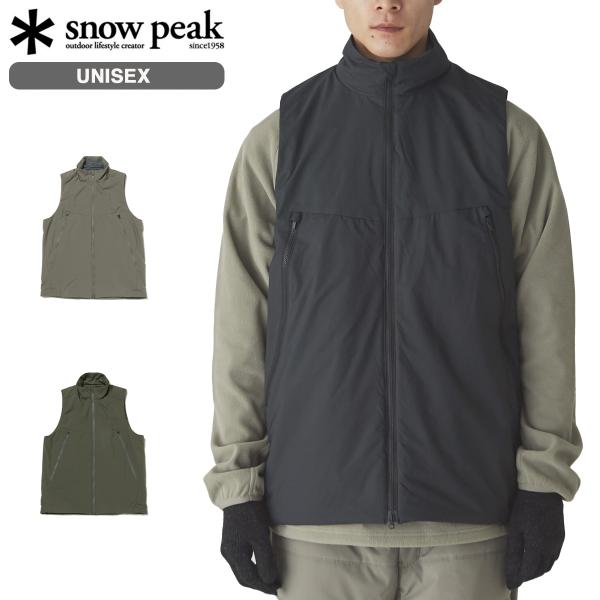  peak オクタベスト Mサイズ 黒 snow peak 9/20.21は全品+P5% ベスト(メンズ) スノーピーク 2L