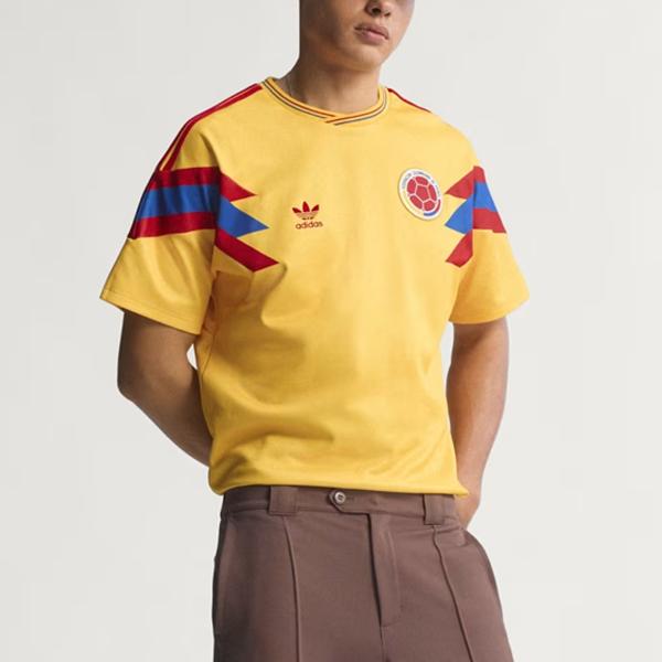 adidas COLOMBIA AWAY JERSEY 1990 アディダス コロンビア代表 アウェイ ユニフォーム 1990 メンズ レディース BOLD GOLD イエロー JN3713