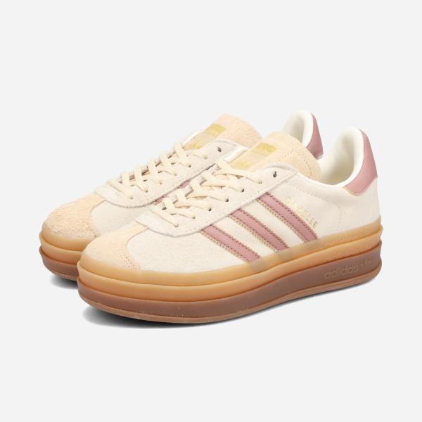 ₍*♡様 【新品未使用】adidas ガゼル　ボールド　ベージュ×ボルドー　25 GAZELLE（adidas Originals） adidas GAZELLE BOLD W アディダス