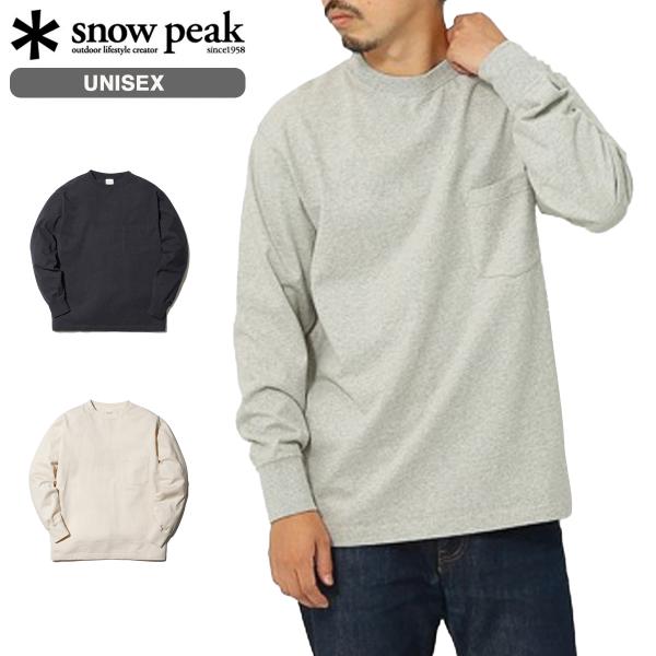 peakスノーピーク コットン シルク プルオーバー長袖ロングシャツ L 楽天市場】SnowPeak スノーピーク Camping Club Long Sleeve