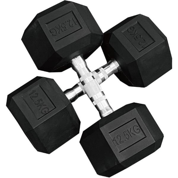六角ダンベル 12.5kg 2個セット 筋トレ トレーニング