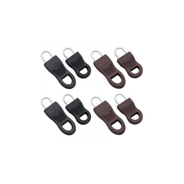 低価格化 送料無料 ファスナー修理セット シリコン2色8個組 他商品との同梱不可
