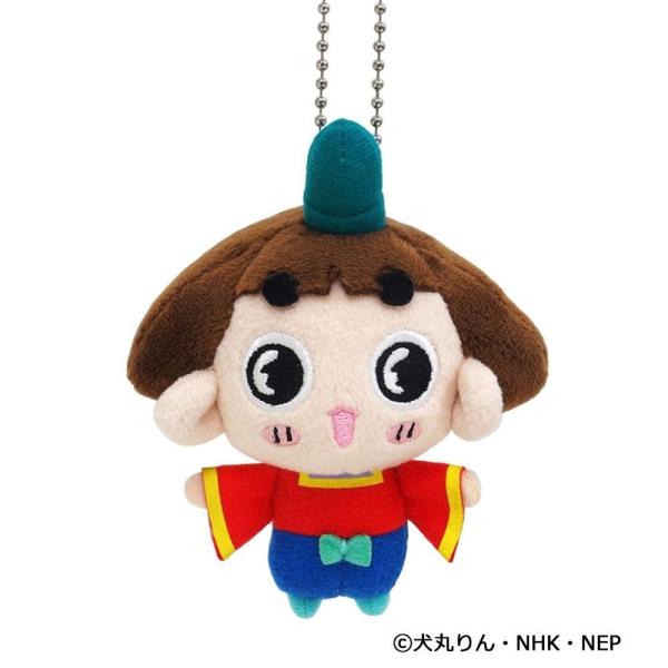 送料無料 おじゃる丸 ぬいぐるみ マスコット キーホルダー 1142 他商品との同梱不可