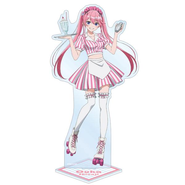 TVアニメ「紫雲寺家の子供たち」 描き下ろし 紫雲寺謳華 アメリカンダイナーver. BIGアクリルスタンド アルマビアンカ