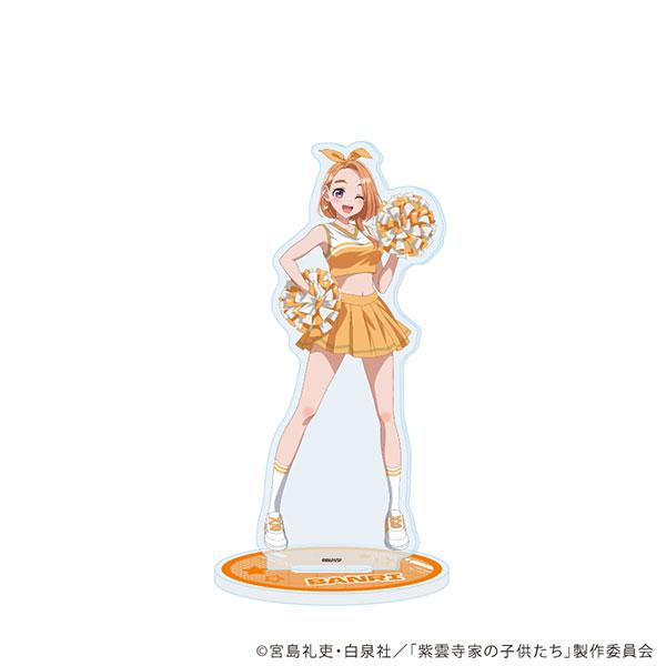 TVアニメ 「紫雲寺家の子供たち」 紫雲寺万里 チアガールver. 描き下ろしイラスト　アクリルスタンド