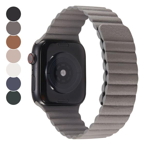 アップルウォッチ バンド マグネット ベルト 交換　Apple Watch 交換バンド　アップル　時計　エルエスウォルシュ　AWCHB23004-1