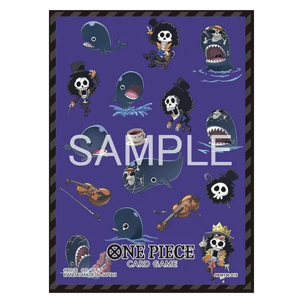 ONE PIECEカードゲーム オフィシャルカードスリーブ14 B：ブルック＆ラブーン（70枚入り）新品　未開封