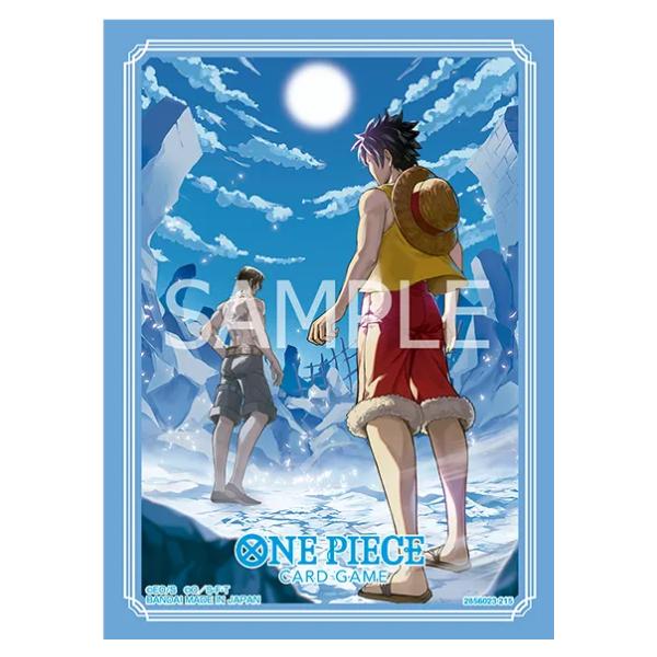 ONE PIECEカードゲーム オフィシャルカードスリーブ15 ルフィ&エース 70枚入り