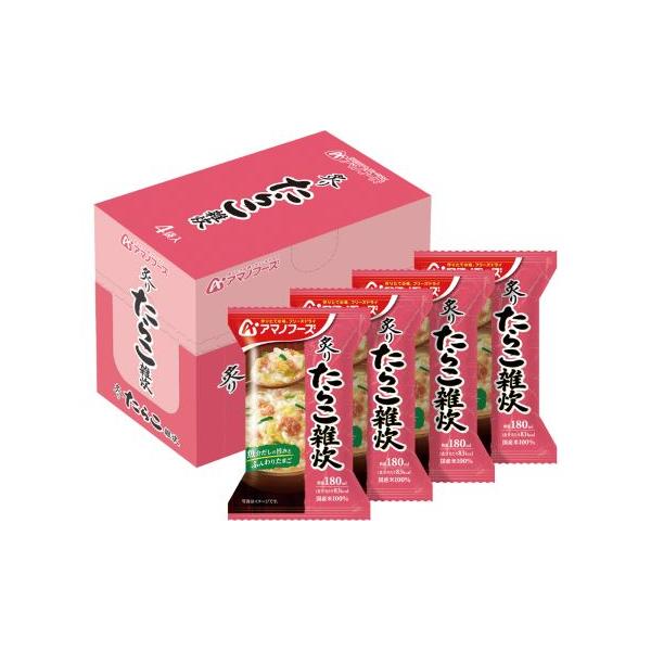 アマノフーズ　炙り　たらこ雑炊 / 4袋入