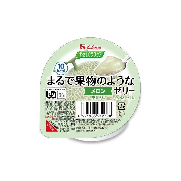 やさしくラクケア　まるで果物のようなゼリー　メロン / 60g