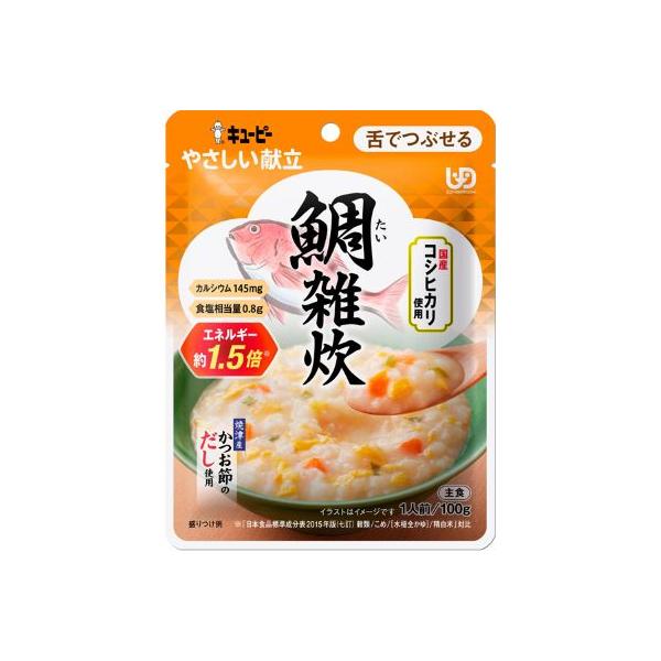 キユーピーやさしい献立 Y3-51 鯛雑炊 / 100g : らいふさぽーとヤフー