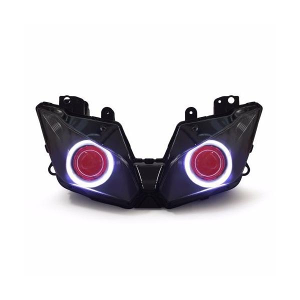 Demoneyes デーモンアイ HID プロジェクター LED ヘッドライトユニット レッド カワサキ Ninja250 2013-2016  :763769856591:LTP Japan - 通販 - Yahoo!ショッピング