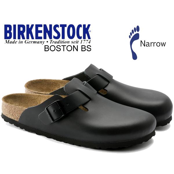 あちゃんBIRKENSTOCK BOSTON ブラック ボストン ナロー BIRKENSTOCK ビルケンシュトック ボストン BS ナロー BOSTON