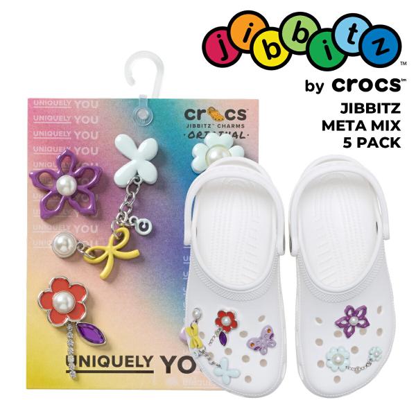 crocs（クロックス） ジビッツ メタ 5パック crocs JIBBITZ META MIX 5