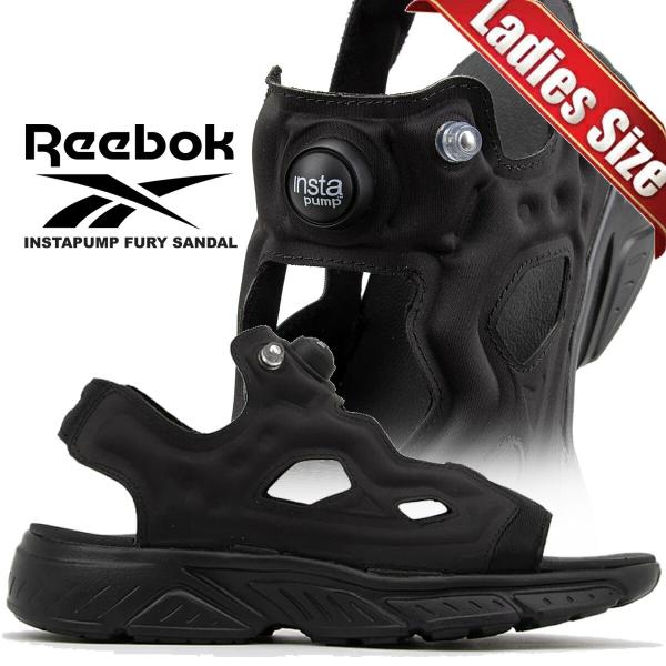 Reebok（リーボック） インスタポンプ フューリー サンダル ブラック