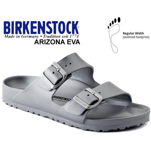 [ポイント10倍] ビルケンシュトック アリゾナ EVA BIRKENSTOCK ARIZONA EVA (REGULAR FIT) SILVER 1003490 シルバー レギュラーフィット サンダル