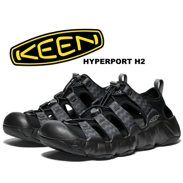 KEEN スポーツサンダル ブラック/グレー キーン KEEN サンダル メンズ ニューポート NEWPORT レザー