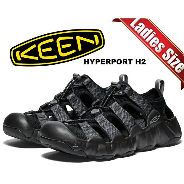 KEEN キーン ウィメンズ ハイパーポート エイチツー ブラック