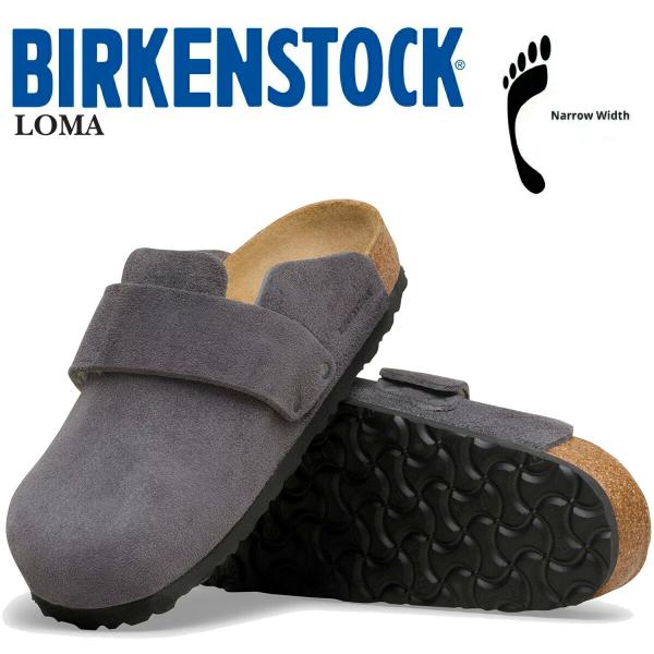 【新品未使用】BIRKENSTOCK Loma ビルケンシュトック ロマ BIRKENSTOCK（ビルケンシュトック） ロマ ナローフィット チャコール