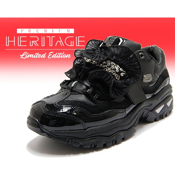SKECHERS HERITAGE Limited Edition ブラック SKECHERS PREMIUM HERITAGE LIMITED-EDITION COLLECTION RETURNS