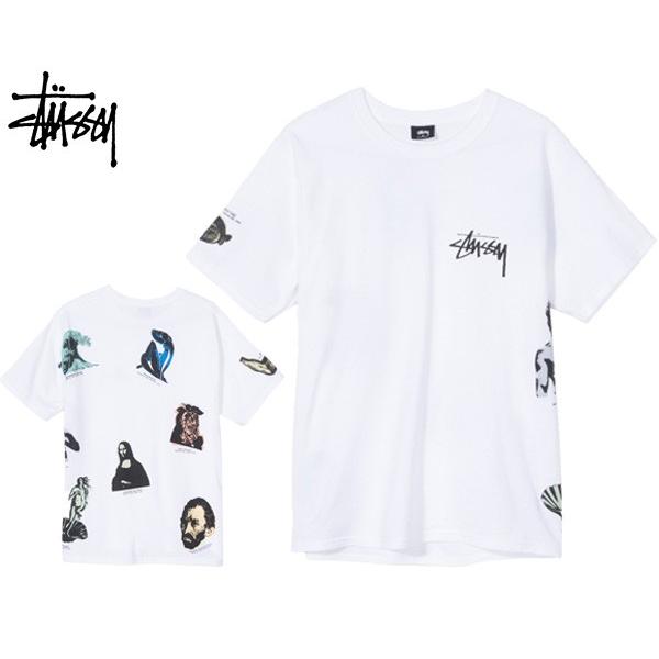 Stussy tシャツ STUSSY（ステューシー） Tシャツ STUSSY GALLERY TEE WHITE 1904345