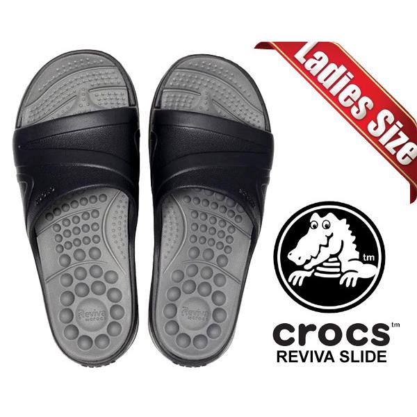 crocs（クロックス） リバイバ スライド レディース crocs REVIVA 
