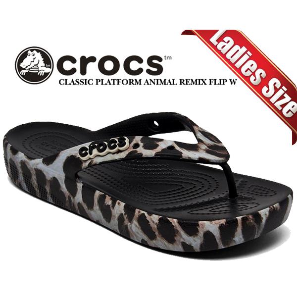 crocs（クロックス） クラシック プラットフォーム アニマル