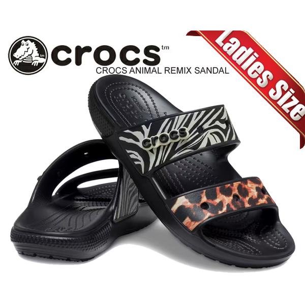 crocs（クロックス） アニマル リミックス サンダル crocs CLASSIC