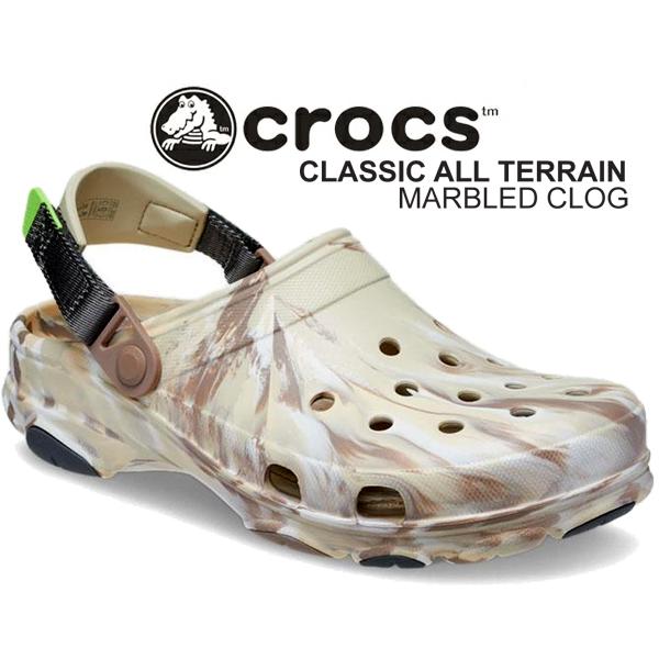 crocs（クロックス） クラシック オール テレイン マーブル クロッグ