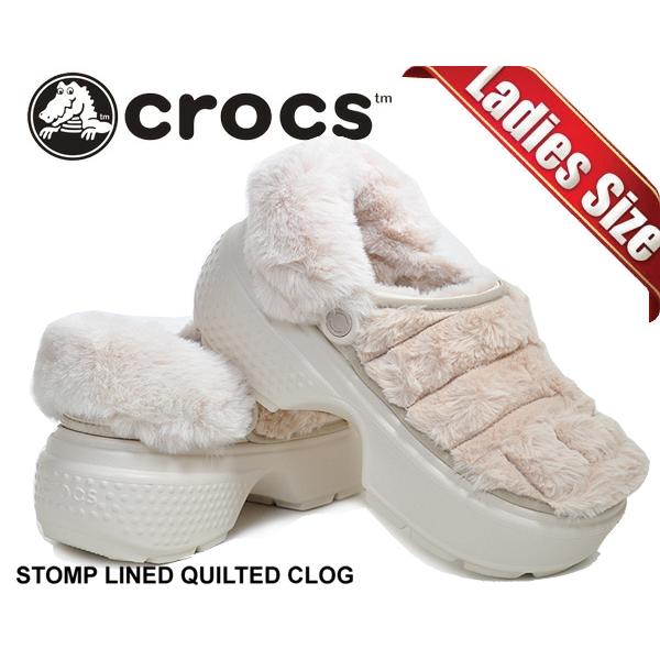 crocs（クロックス） ストンプ ラインド キルテッド クロッグ crocs