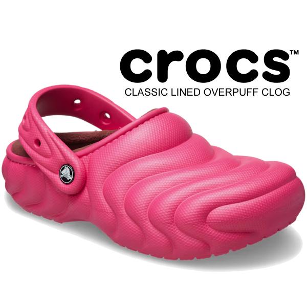 crocs クロックス クラシック ラインド オーバーパフ クロッグ crocs クロックス クラシック ラインド オーバーパフ クロッグ