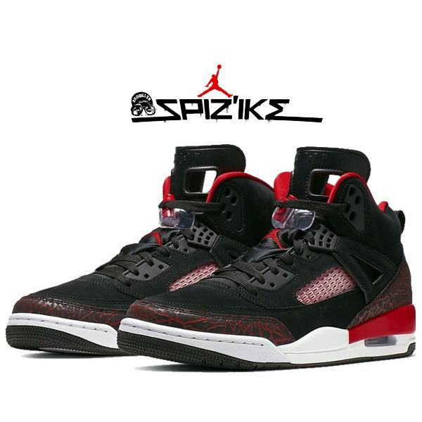 jordan spizike red white