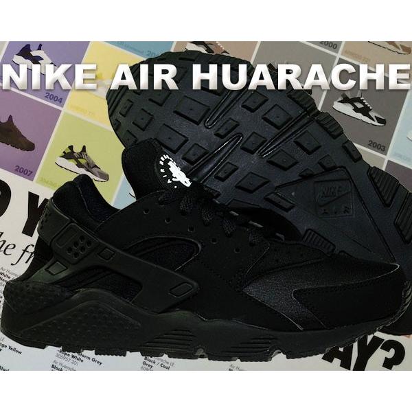NIKE ナイキ エア ハラチ AIR HUARACHE black/black-white NIKE ナイキ エア ハラチ AIR HUARACHE black/black-white
