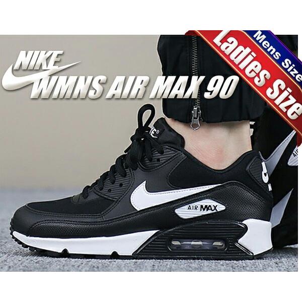 womens nike air max 90 black and white