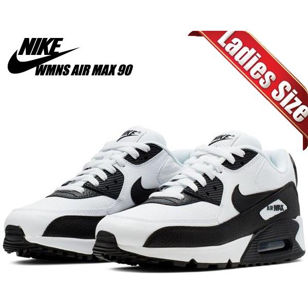 ナイキ ウィメンズ エアマックス 90 NIKE WMNS AIR MAX 90 white/black-black-white 325213-139  スニーカー エア マックス ホワイト ブラック :325213-139:LTD Online - 通販 - Yahoo!ショッピング