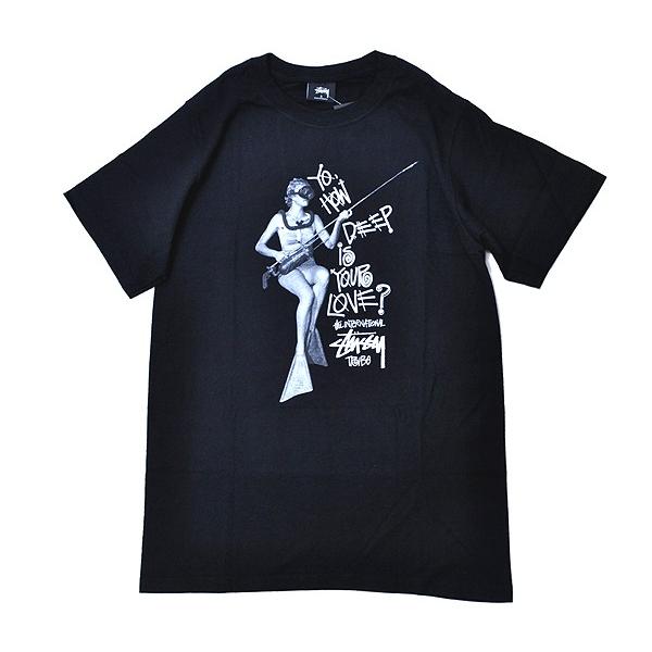 STUSSY（ステューシー） Tシャツ STUSSY HOW DEEP IS YOUR LOVE? TEE