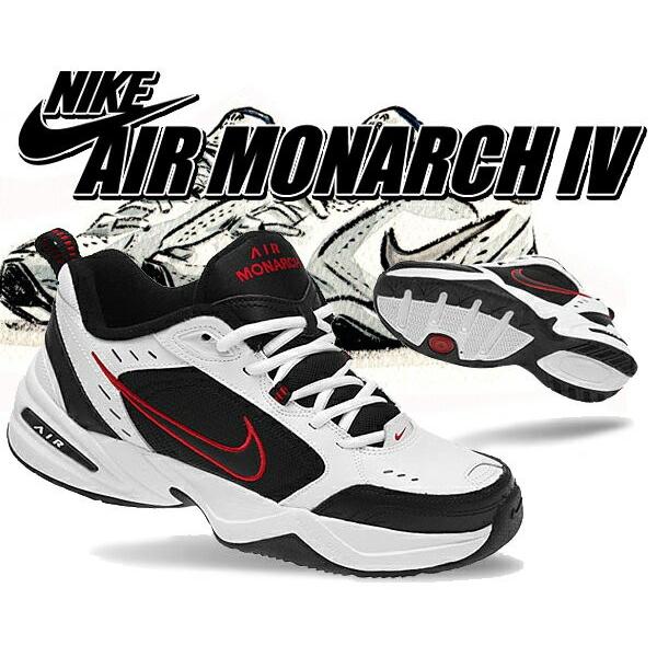 ナイキ Nike エアモナーク 4 メンズ Nike Air Monarch Iv White Black Dad Shoes ダッドシューズ スニーカー メンズ ワイズ D